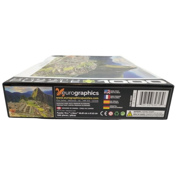 Eurographics Puzzles Machu Picchu Peru 1000 Piece Jigsaw Puzzle Landmarks Scenic - Picture 4 of 8
